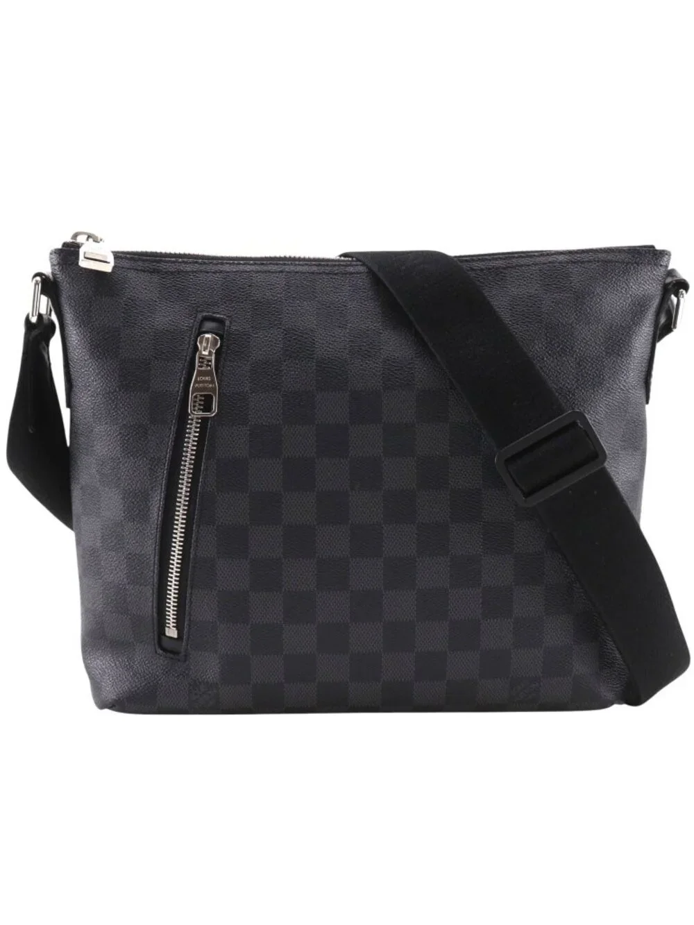 Louis Vuitton Nick PM Damier Graphite Canvas Black Shoulder Bag